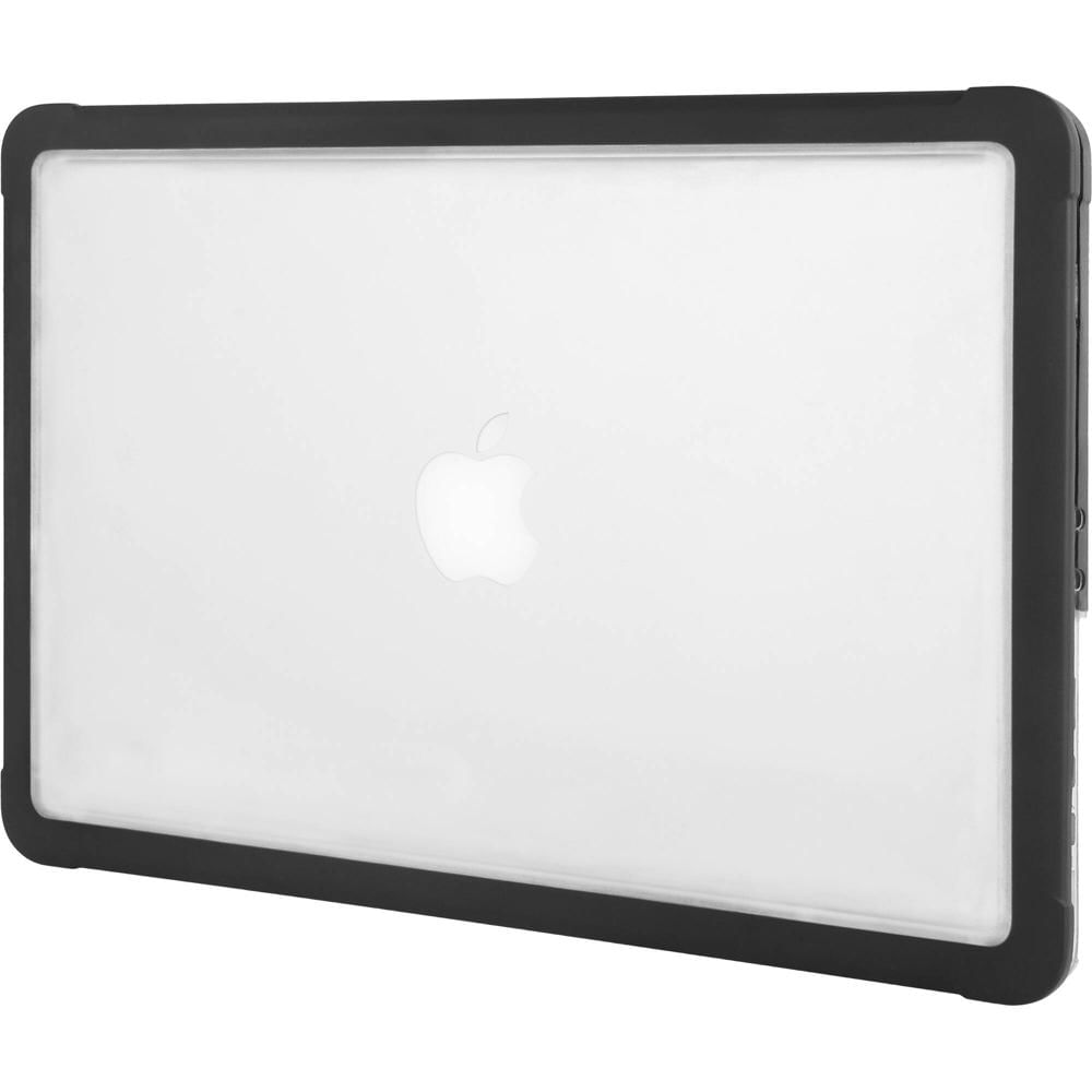 Funda Ultra-Protectora STM Dux para MacBook Air de 13"" (Negra) - Compatible con M1 y Retina 2018/202