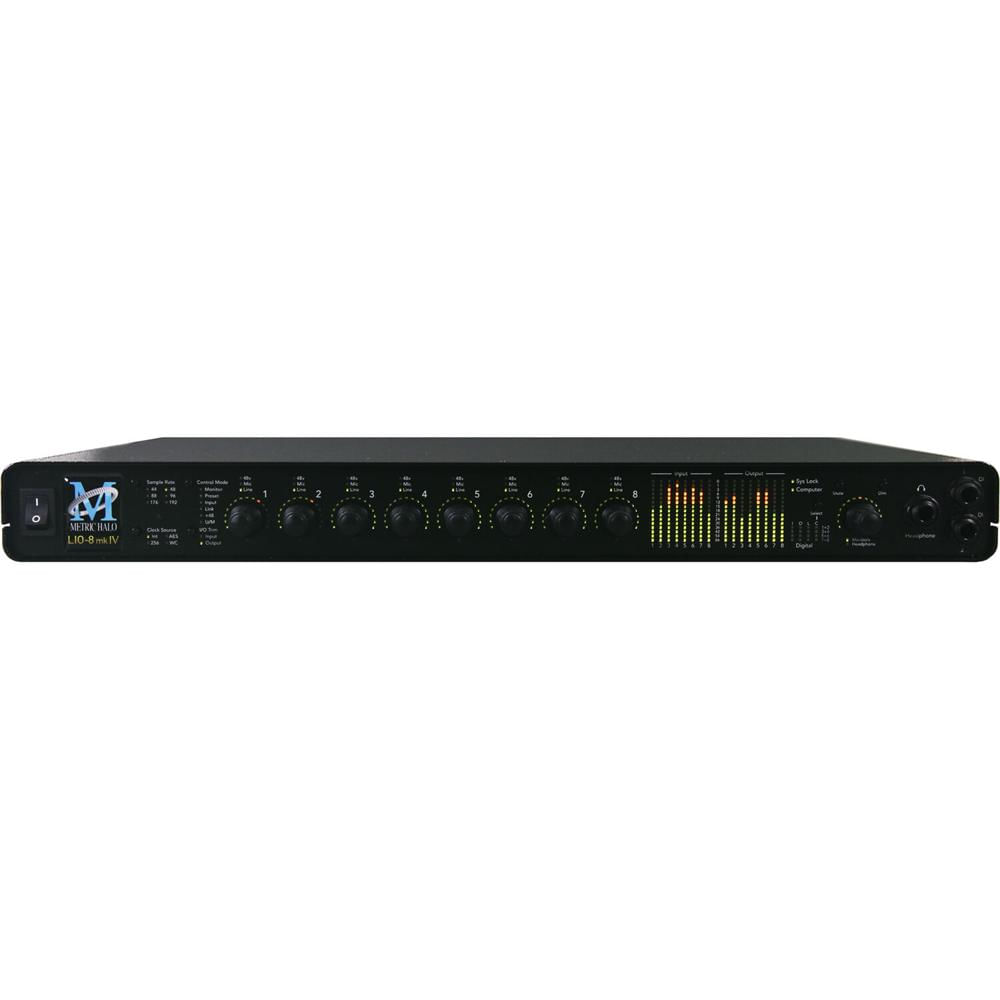 Interfaz de Audio USB Metric Halo LIO-8 mkIV con Paquete de Plug-Ins - 8 Canales A/D-D/A 192 kHz, Co