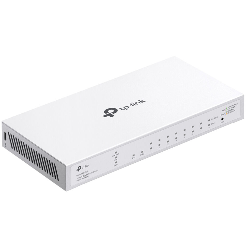 TP-Link Festa FS310GP Switch Gestionado Gigabit PoE+ de 8 Puertos con SFP - Capacidad de Conmutación
