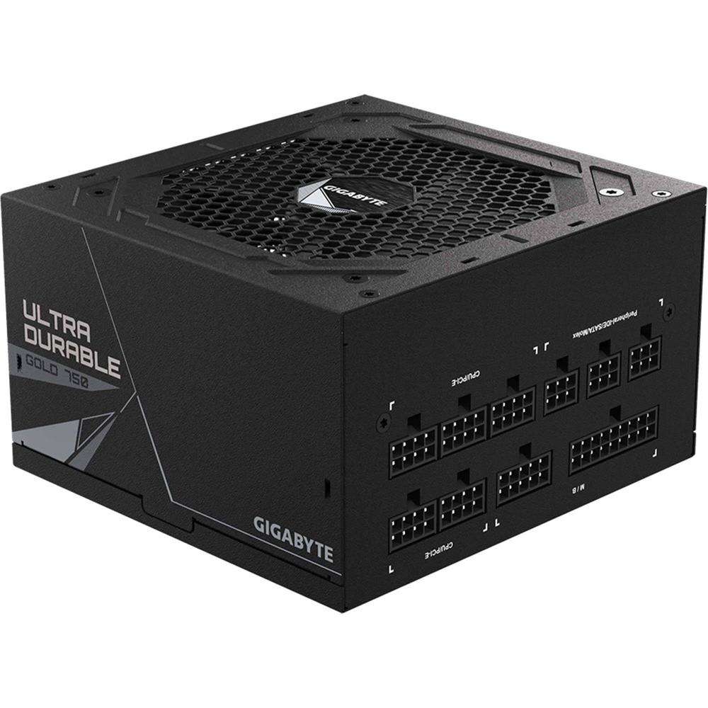 Fuente de Poder Gigabyte UD750GM 750W 80 PLUS Gold Modular ATX - 750W, Ventilador de 120mm, 4 Conect