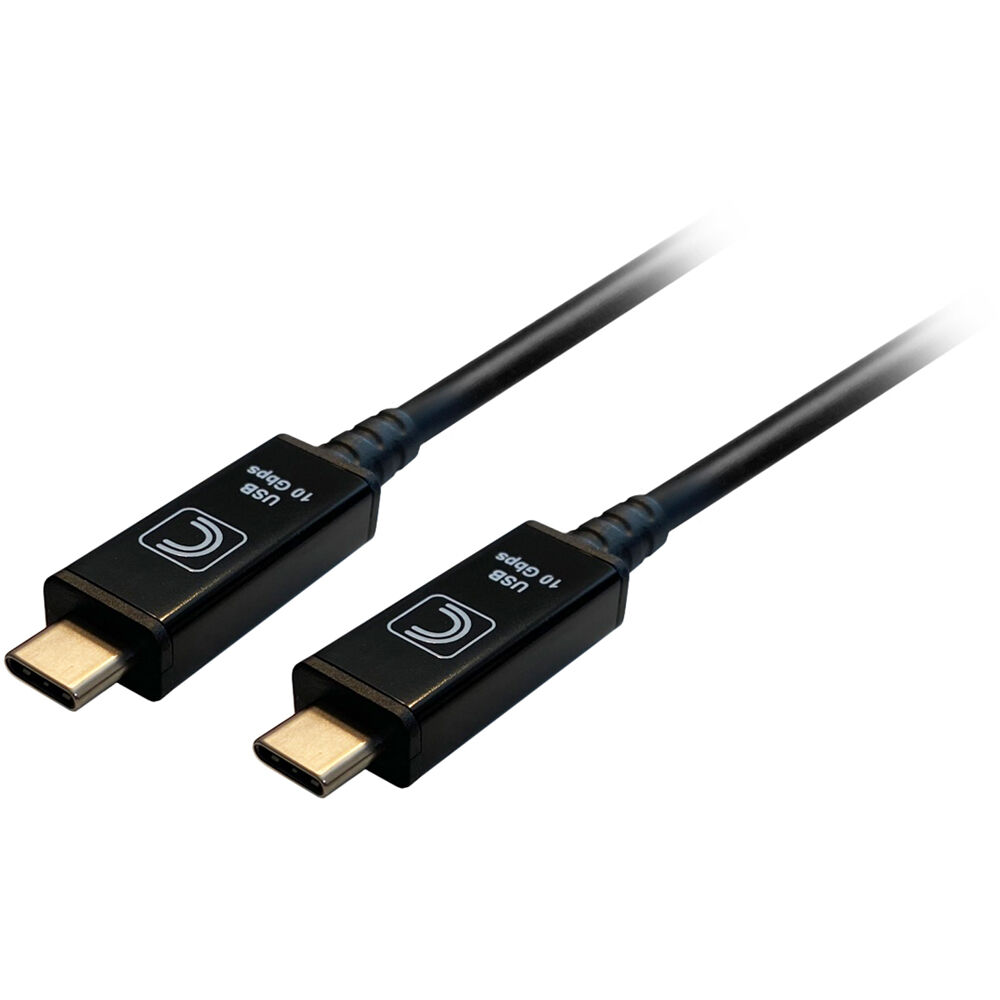 Cable Plenado USB-C 3.2 Gen 2 de 20' - Soporta Velocidades de Datos hasta 10 Gb/s, Video 4K a 60 Hz,