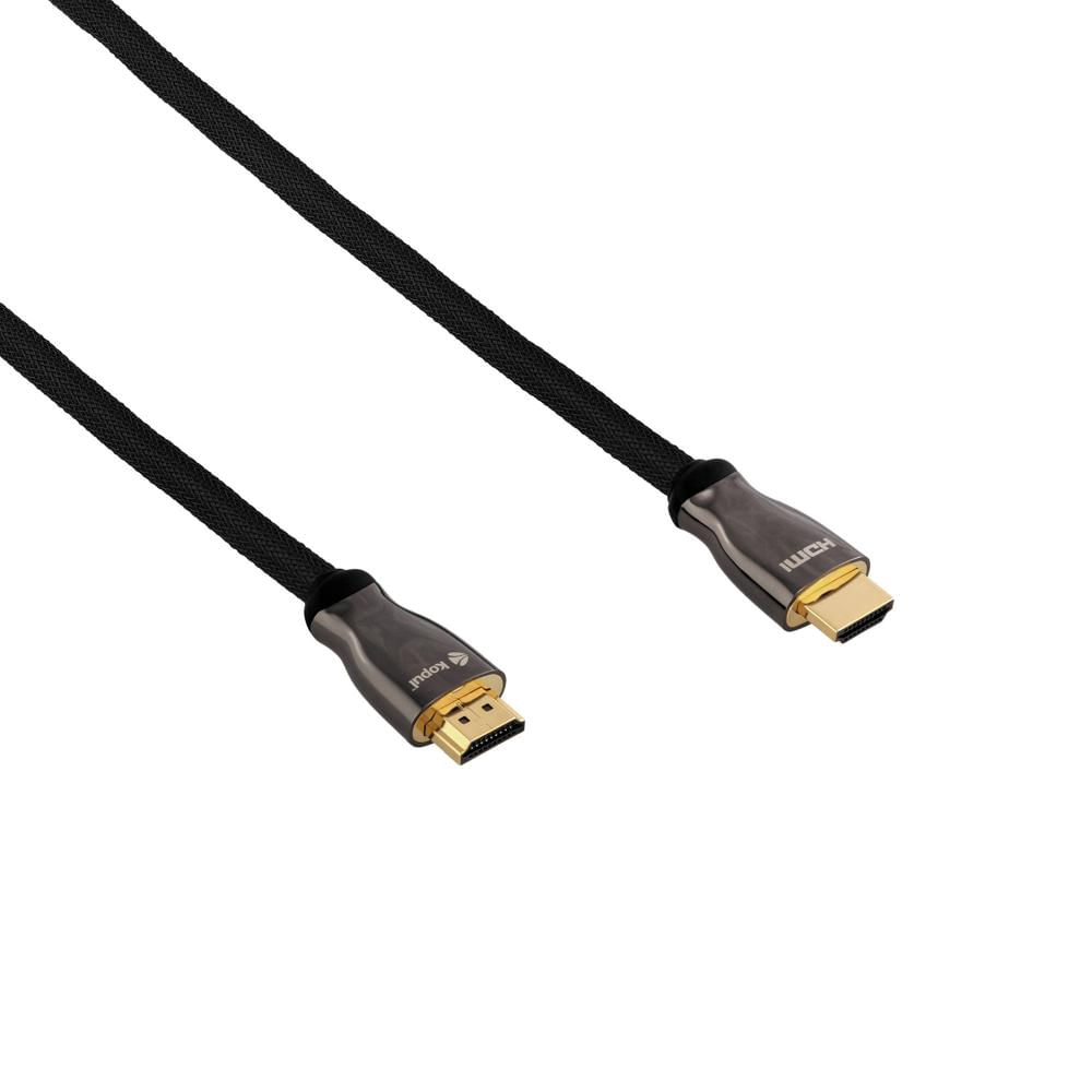 Cable HDMI de Alta Velocidad Trenzado Kopul Premium Series HDA-506BR con Ethernet (6') - Soporta Ful