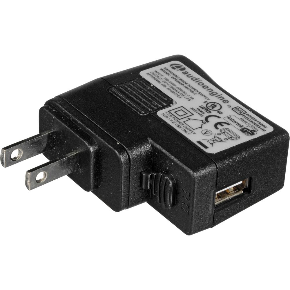 Adaptador de Alimentación USB Audioengine - Conector USB Tipo B Femenino, Compatible con W1 y W2, Fu