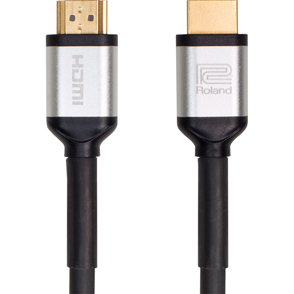 Cable HDMI de Alta Velocidad Roland RCC-3-HDMI Black Series (3') - Soporta Resoluciones hasta UHD, T