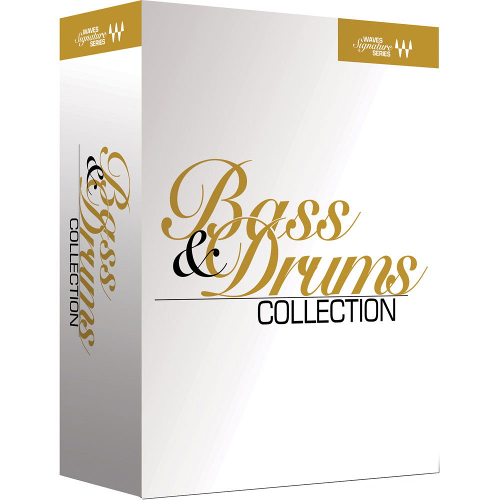 Waves Signature Series Bass y Baterías - Paquete de Plug-Ins (Native/SoundGrid, Descarga)
