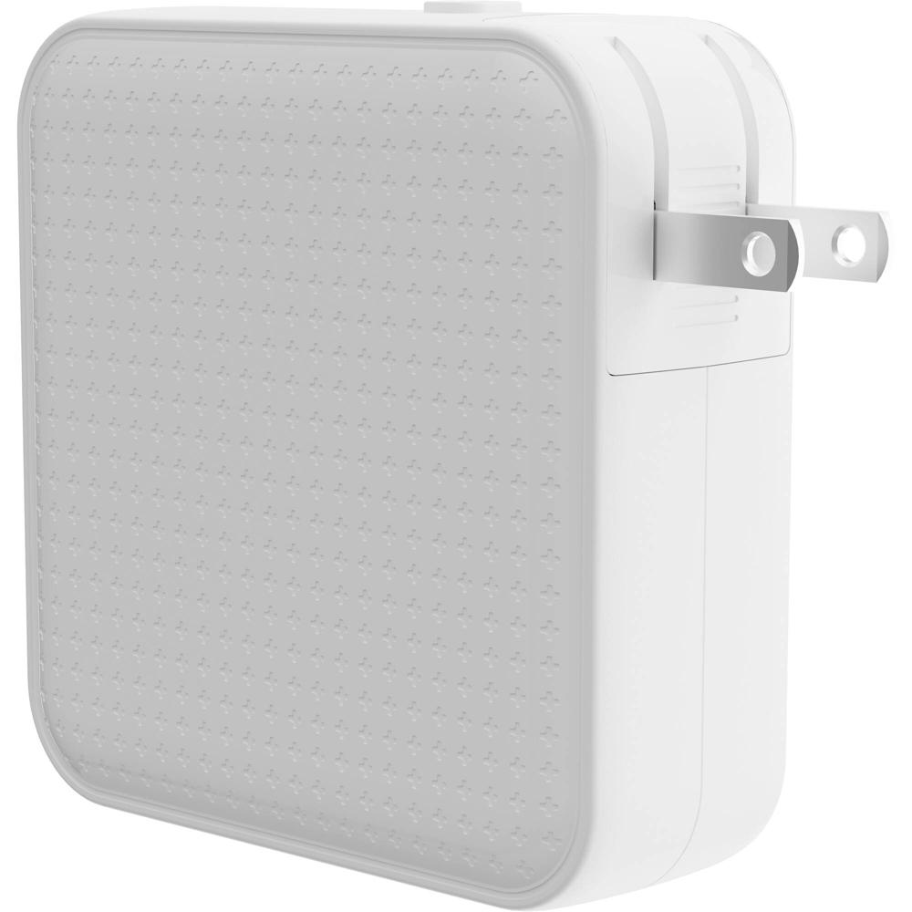 Cargador de Pared HYPER HyperJuice 100W con 4 Puertos USB GaN (Blanco) - 1 x USB-A y 3 x USB-C, Sali