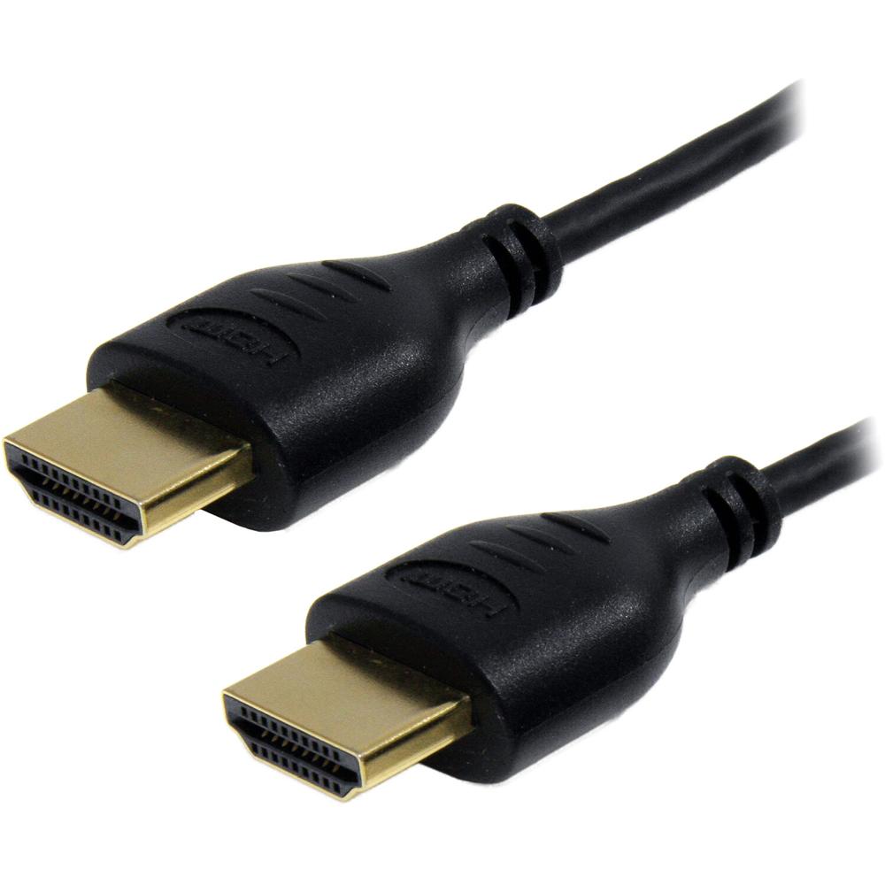 Cable HDMI Slim de Alta Velocidad con Ethernet (6') - Soporta Full HD 1080p a 120 Hz, Diseño Flexibl