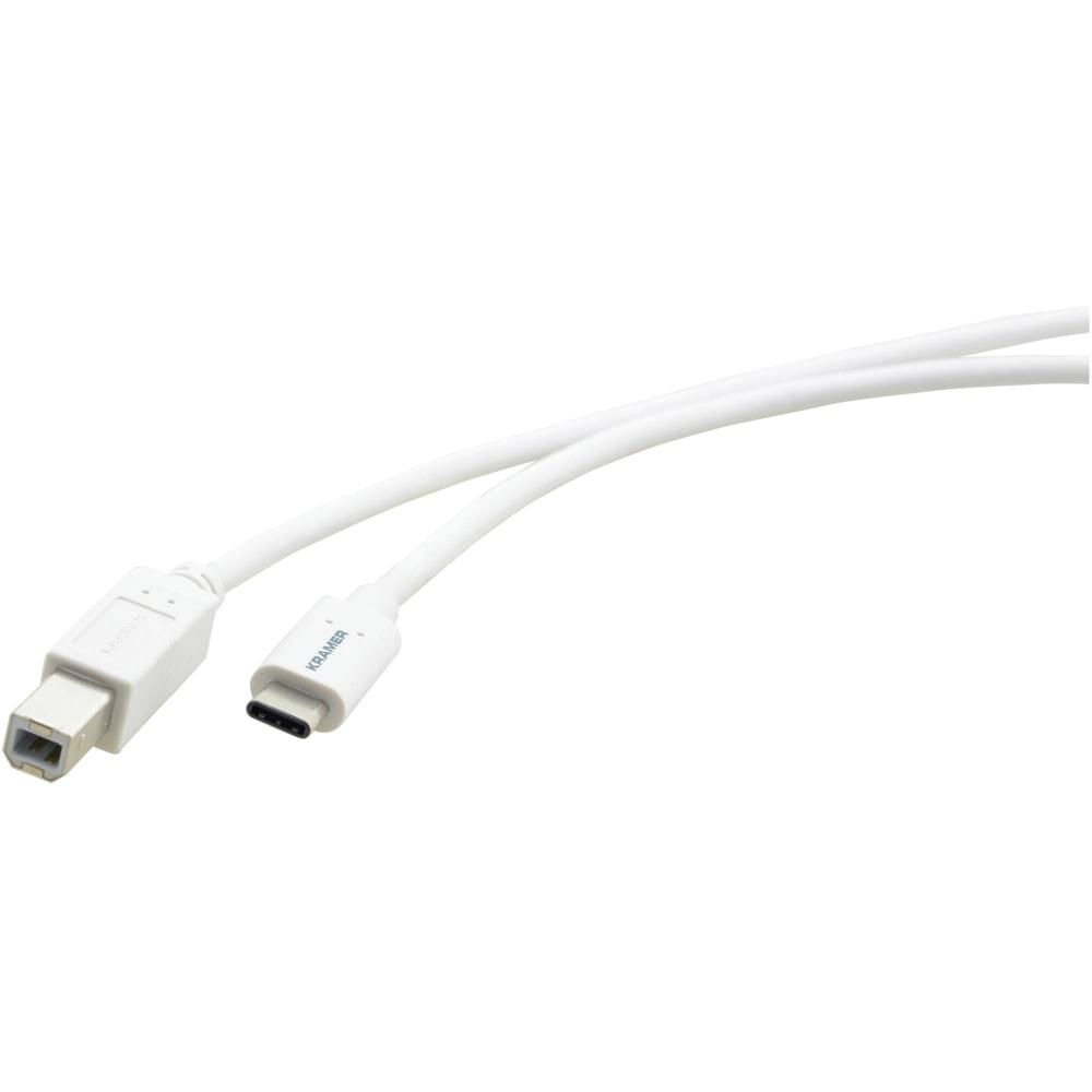Cable Kramer USB 2.0 Tipo-C a USB 2.0 Tipo-B (1.8 m, Blanco)