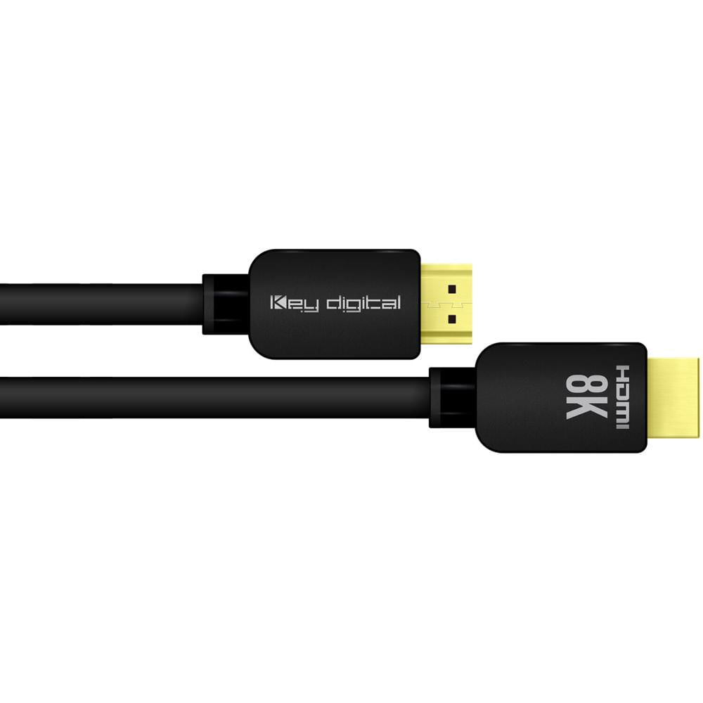 Cable HDMI Ultra Alta Velocidad Key Digital (10') - Soporta HDR y Resoluciones hasta 8K UHD, eARC, A