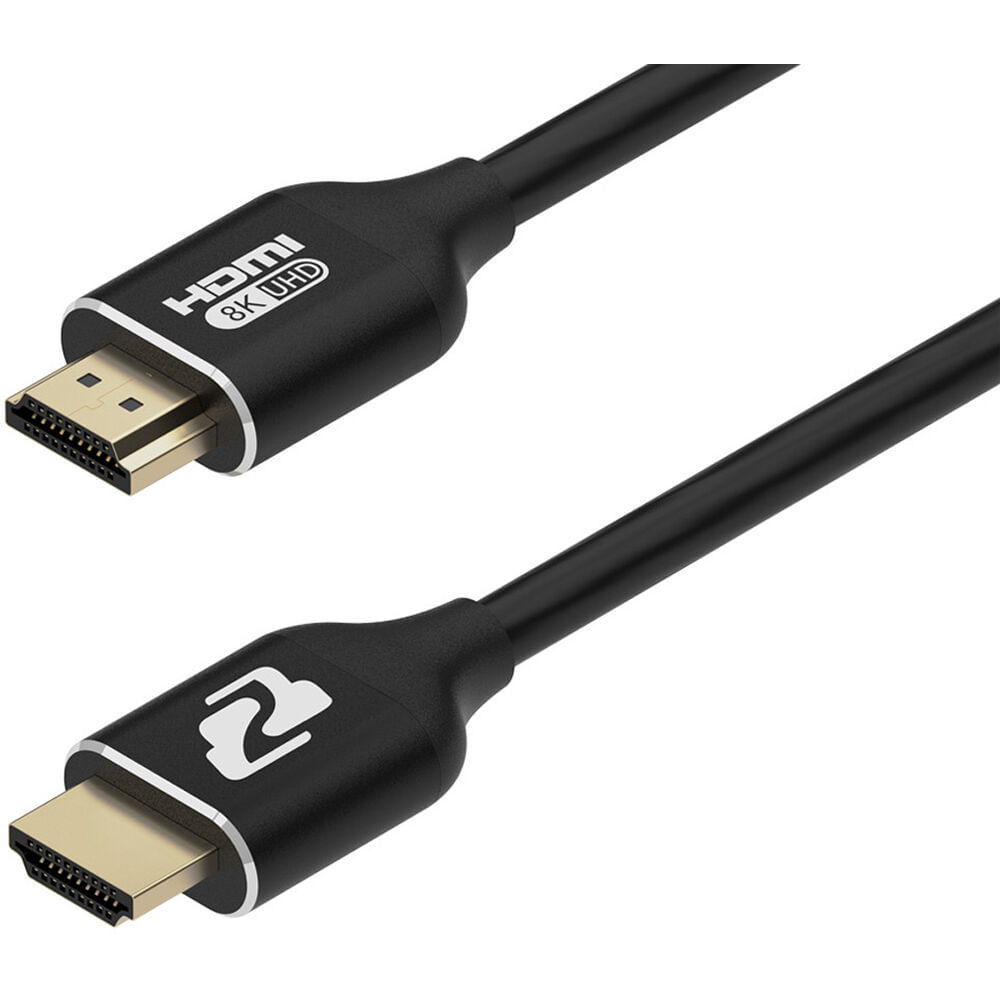 BZBGEAR BG-CAB-H21C Cable HDMI 2.1 Ultra Alta Velocidad 8K UHD (3.3') - Soporta 8K60, 48 Gb/s, HEAC,