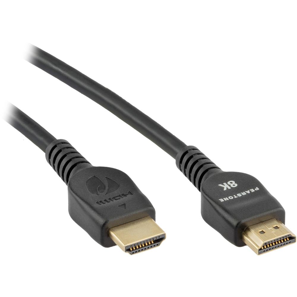 Cable HDMI Ultra Alta Velocidad Pearstone HDA-810 8K (Negro, 10') - Soporta 8K UHD @ 60 Hz, 4K UHD @