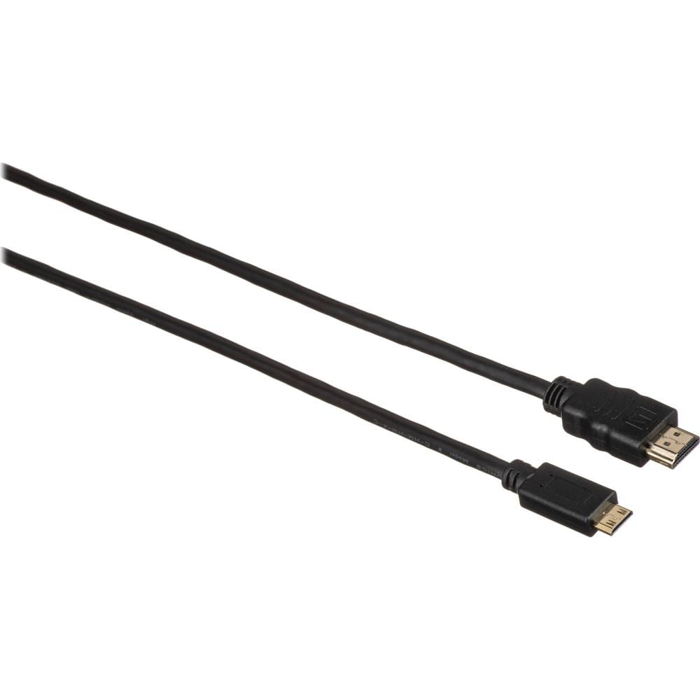 Cable Kramer Mini-HDMI a HDMI de Alta Velocidad con Ethernet (10') - Soporta Resolución 4K a 60 Hz y