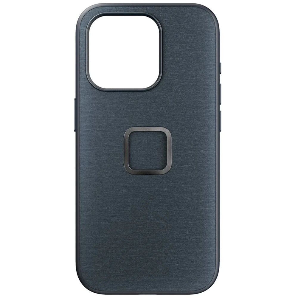 Funda Peak Design Everyday Case V2 para iPhone 15 Pro (Medianoche) - Diseño de Botón de Acción Redis