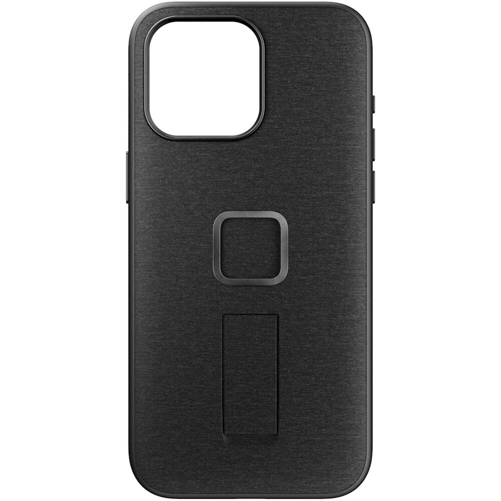 Funda Peak Design Everyday con Asa V2 para iPhone 15 Pro (Carbón) - Compatible con MagSafe, Diseño d