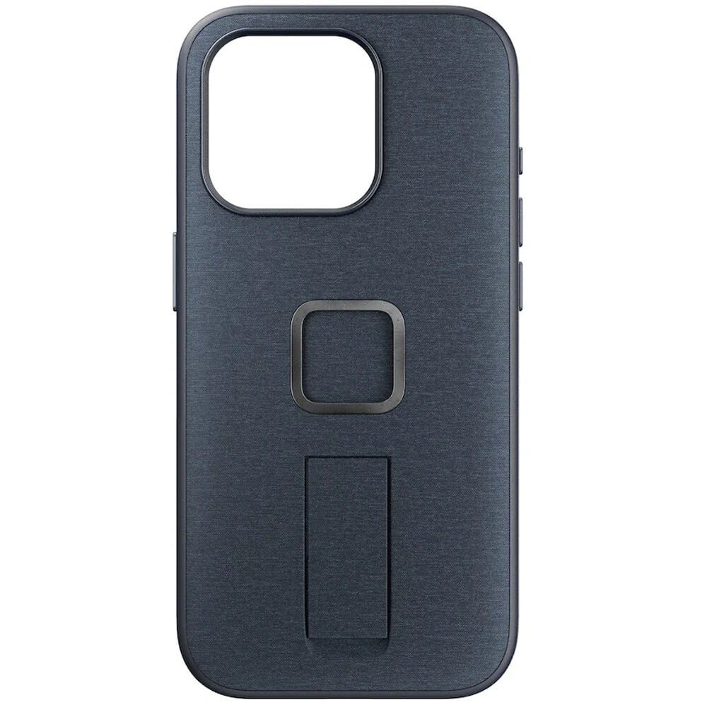 Funda Peak Design Everyday con Loop V2 para iPhone 15 Pro (Medianoche) - Diseño de Botón de Acción V