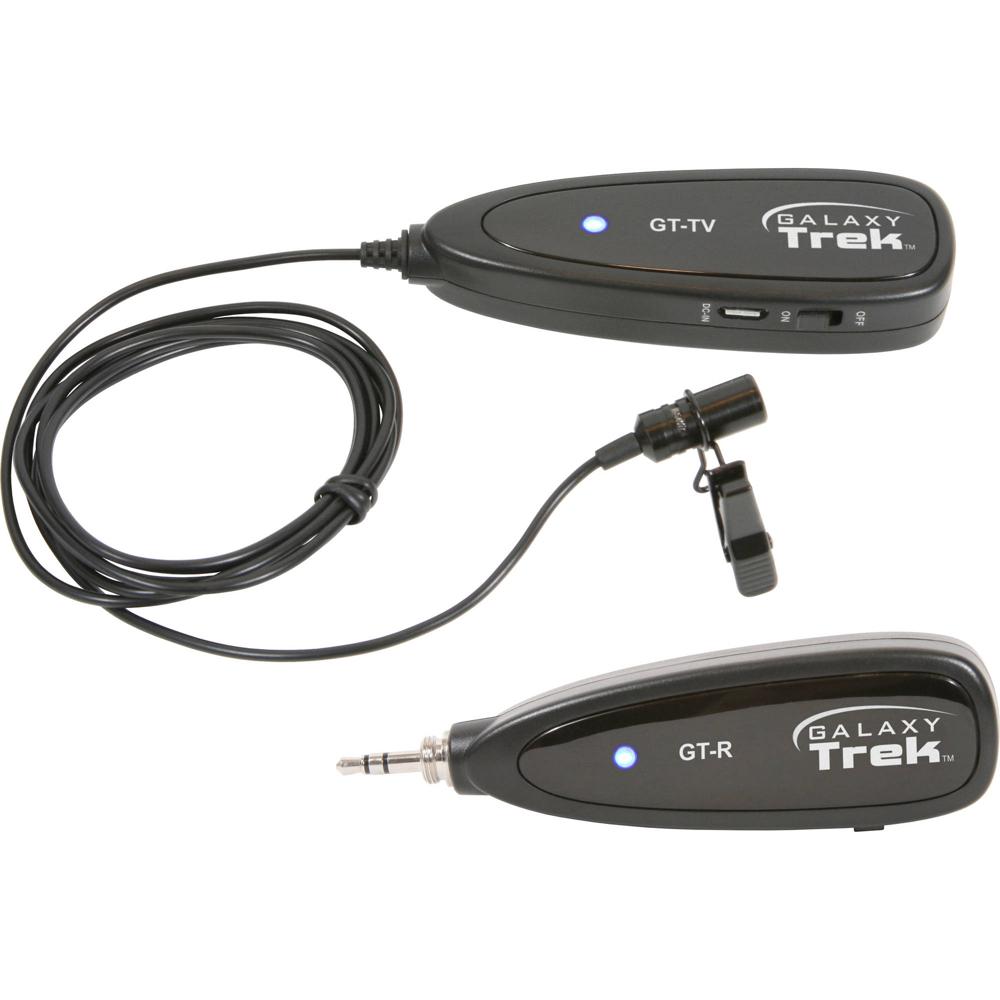 Galaxy Audio GT-V Trek Series - Sistema de Micrófono Inalámbrico Compacto y Portátil con Batería (La