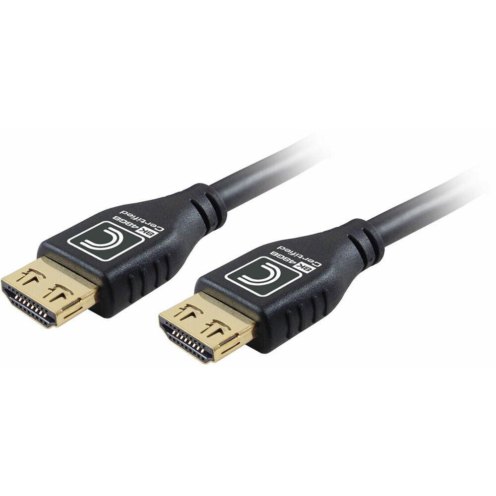 Cable HDMI Ultra Alta Velocidad con Ethernet Comprehensive MicroFlex Pro AV/IT Integrador (Negro Jet