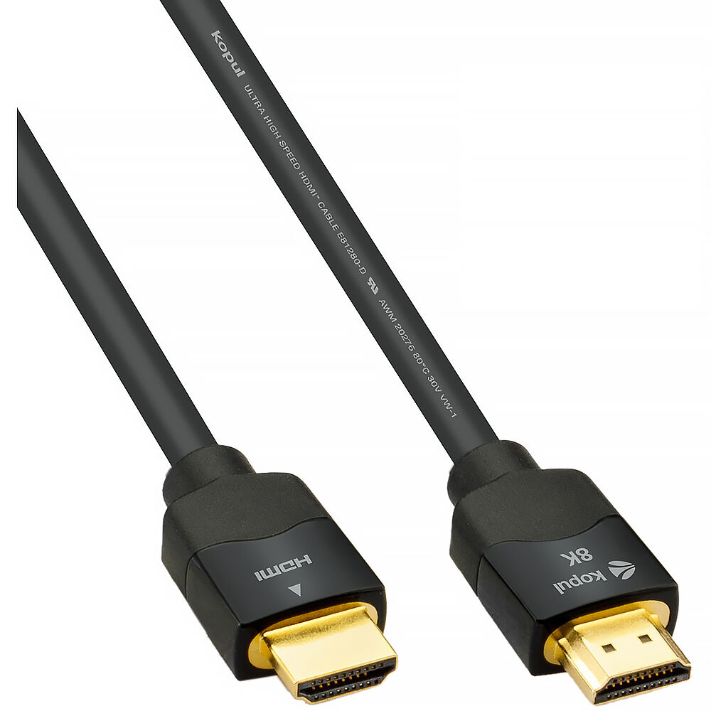 Kopul HDA-810P Cable HDMI Ultra Alta Velocidad 8K (9.8') - Soporta 8K60 & 4K120, eArc, HDR10, HDCP 2