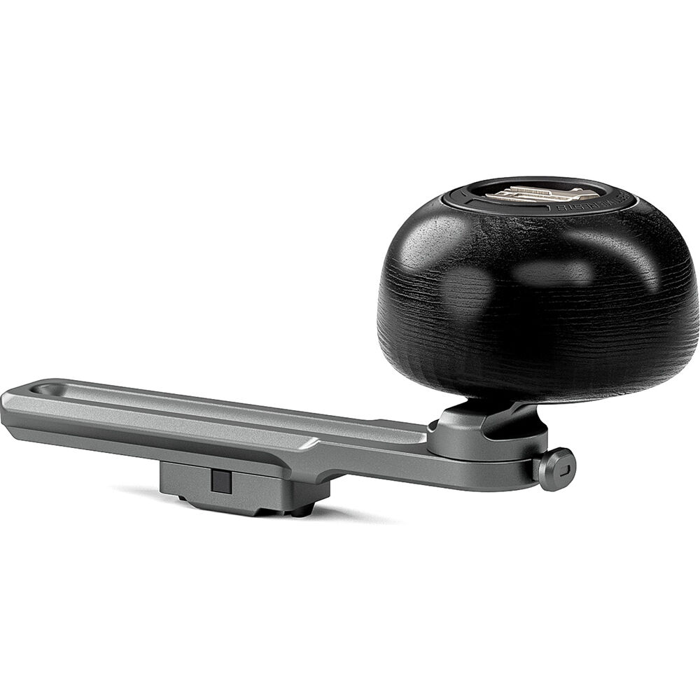 Kit de Soporte NATO y Mango de Madera Circular Tilta Khronos (Gris Espacial) - Mango Redondo para Ja