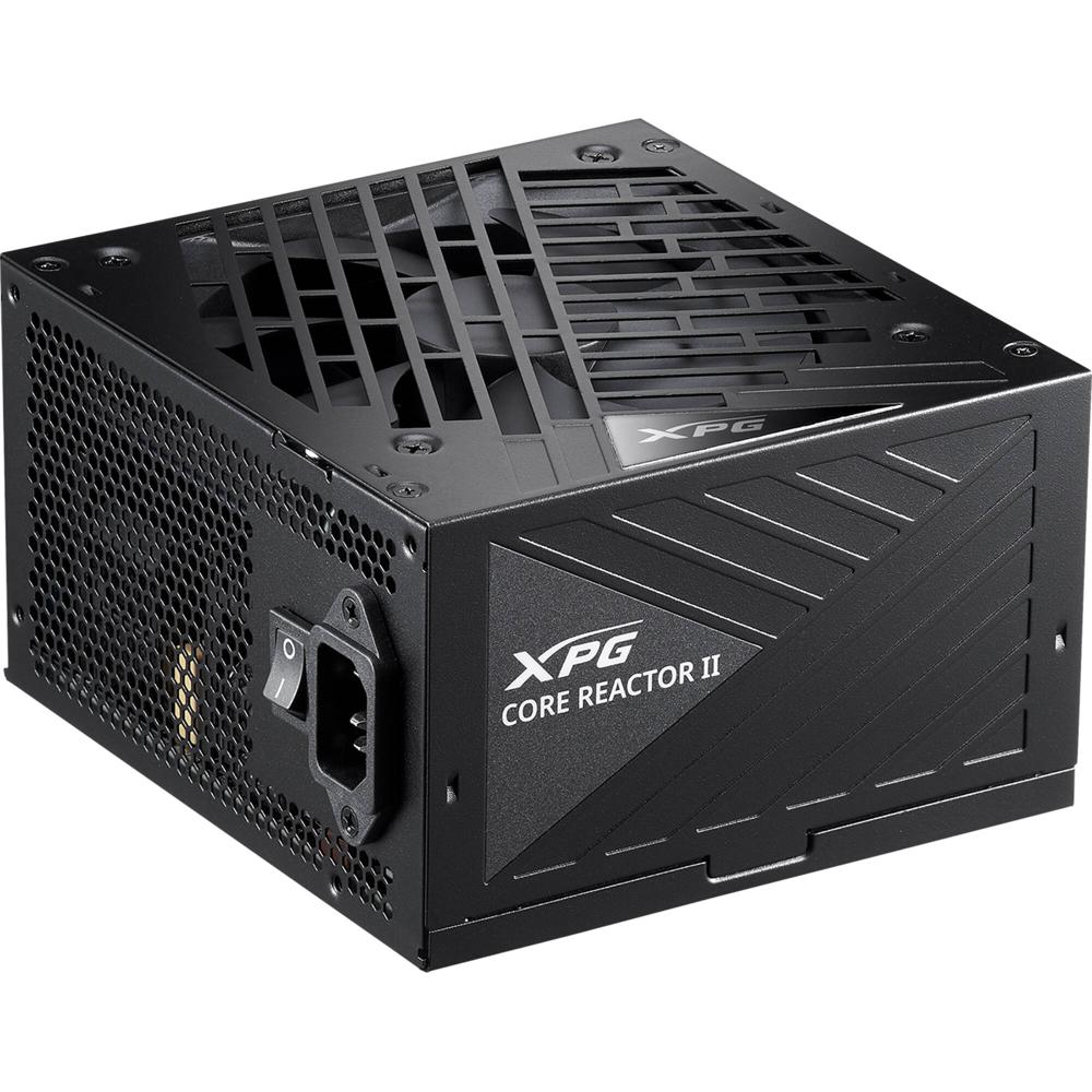 XPG 750W CORE REACTOR II 80 PLUS Gold - Fuente de Alimentación ATX 12V (Negra) con 750W, Conector 12