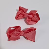 Par de ganchos corales para el cabello para niñas Aititi´s Kids