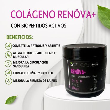 COLÁGENO RENOVA+ CON BIOPEPTIDOS ACTIVOS | plazaVea - plazaVea