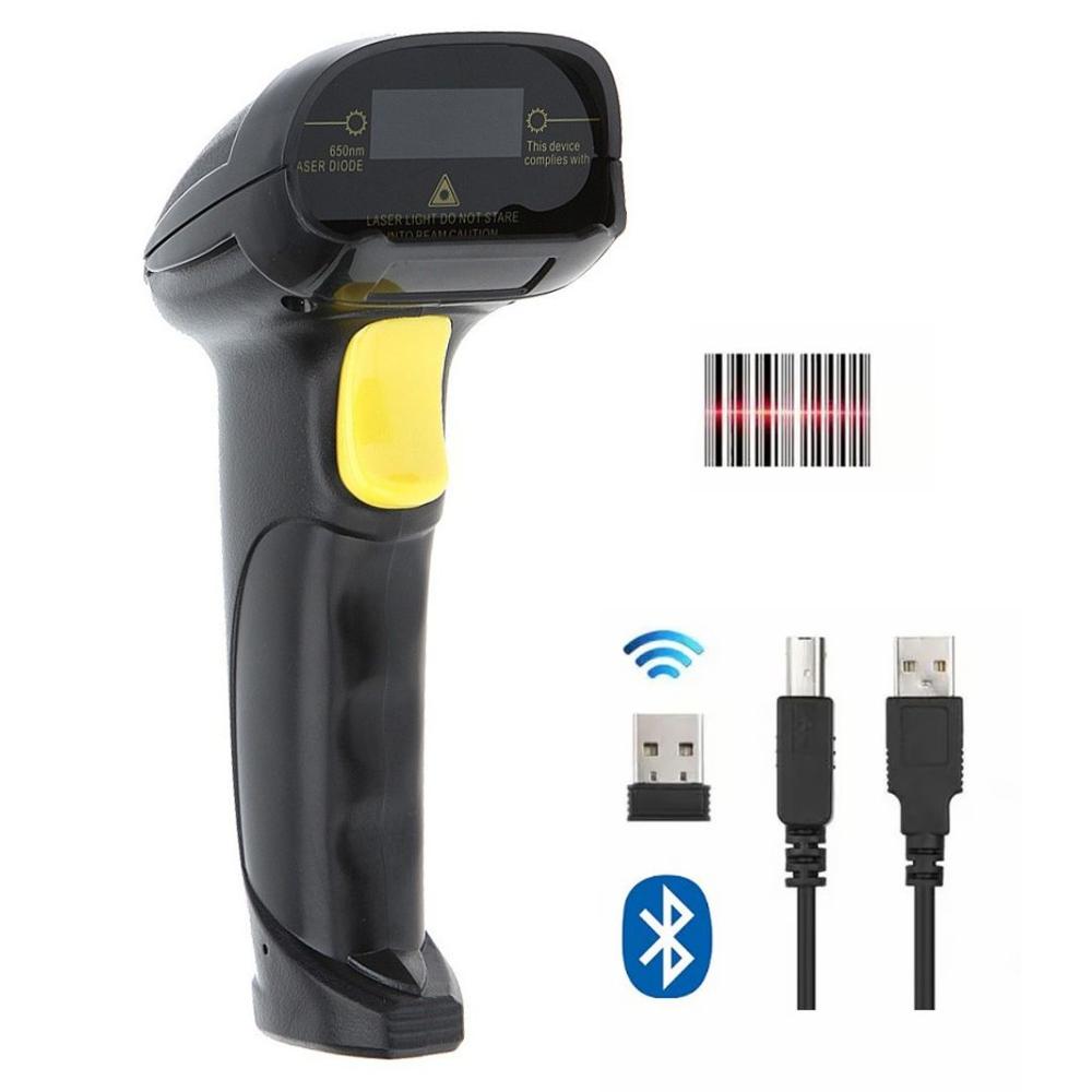 Lector Escaner Código de Barras 1D Bluetooth Inalámbrico SEISA 8300LW