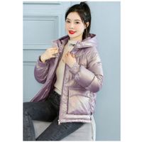 Casaca Acolchada Puffer Metálico