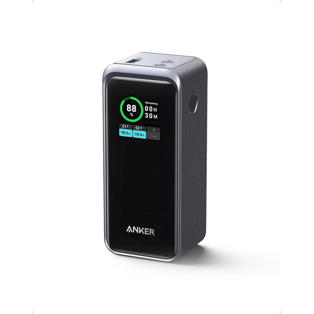 Anker A1336011 Power Bank 20000mAh Carga Rápida 200W y Pantalla LCD