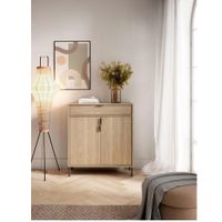Zapatera Recibidor Nordico Iseul Rovere R&R MUEBLES