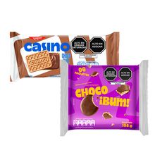 pack-galleta-casino-sabor-lucuma-bolsa-43g-paquete-6un-galleta-chocobum-bolsa-198g-x-6un