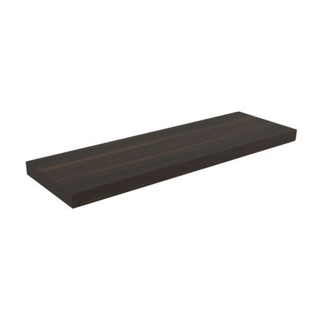Repisa Flotante Wall Melamina 3.8x80x25cm Habano Tuhome