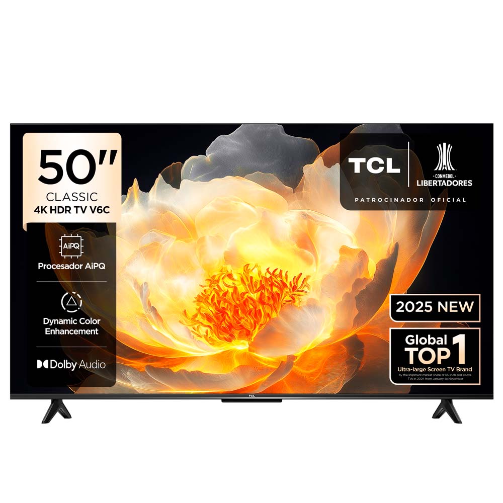 Televisor TCL LED 50"" UHD 4K Smart TV 50C6V