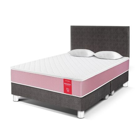 Dormitorio Paraíso Medallón Ergo Queen Acero