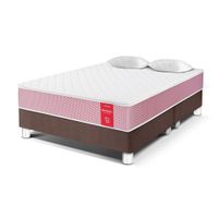 Cama Paraiso Medallón Ergo Queen Chocolate