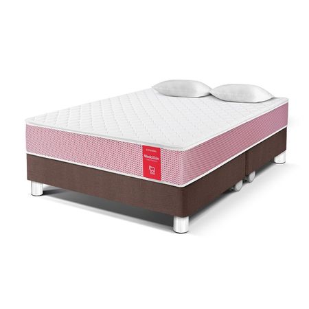Cama Paraiso Medallón Ergo Queen Chocolate