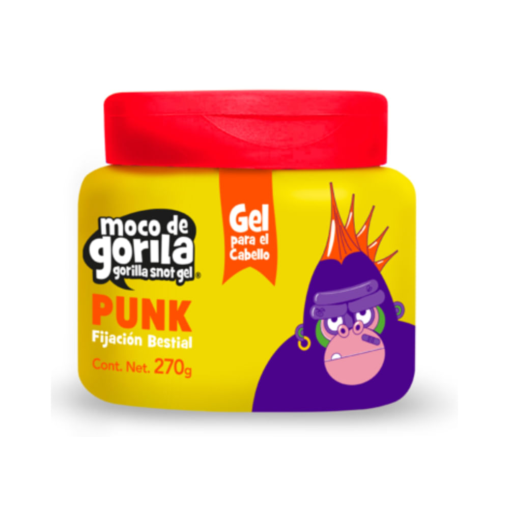Gel MOCO DE GORILA Punk Frasco 270g