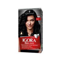 Tinte IGORA BRILLANCE 100 Negro Caja 145ml