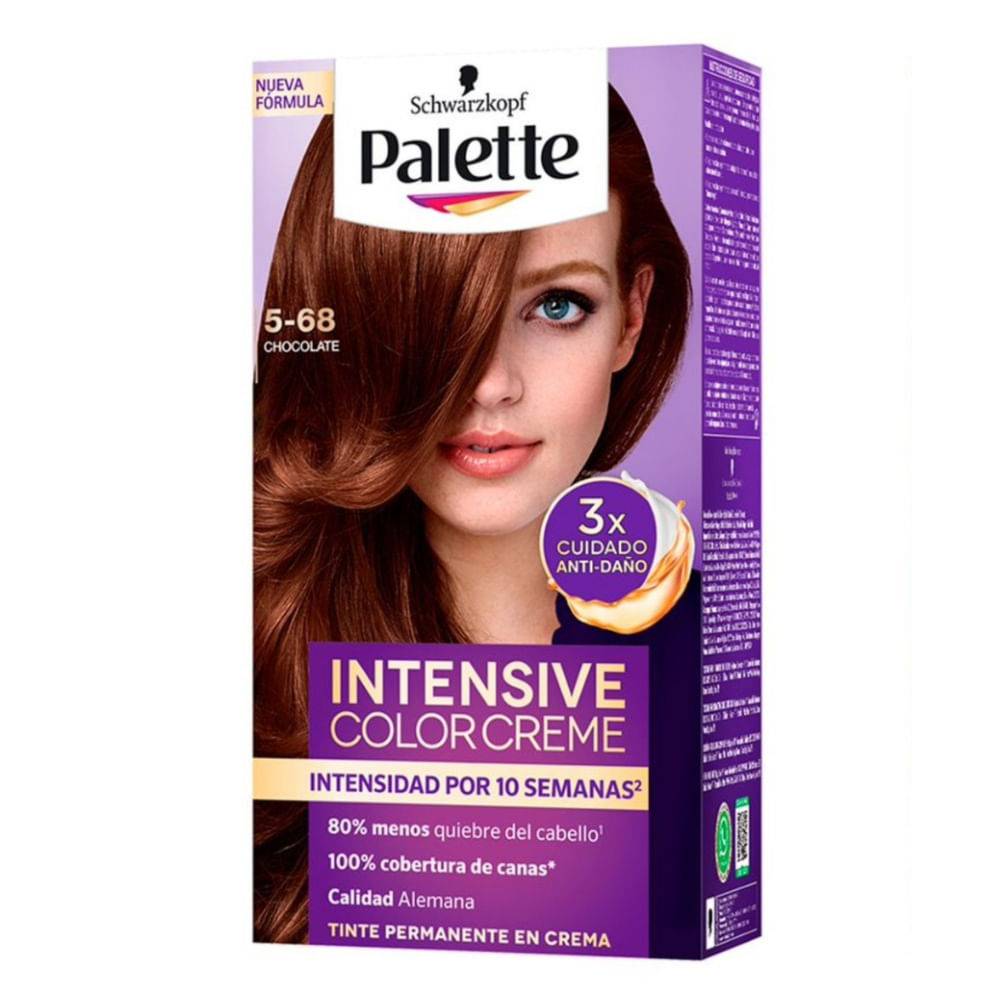Tinte PALETTE COLOR CREAM 5-68 Chocolate Caja 170ml