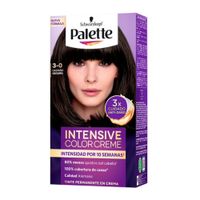 Tinte PALETTE COLOR CREAM 3-0 Castaño Oscuro Caja 170ml