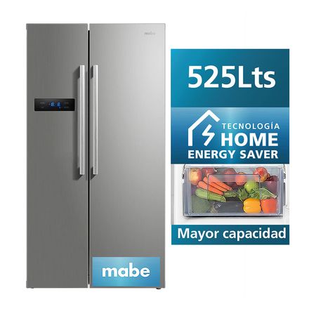 Refrigeradora Mabe Side By Side MSD525SERBS0 Gris 510L'