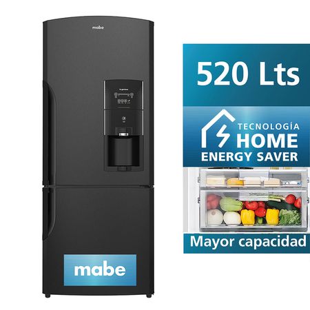 Refrigeradora Mabe RMB1952BPRP0 Bottom Freezer 491L