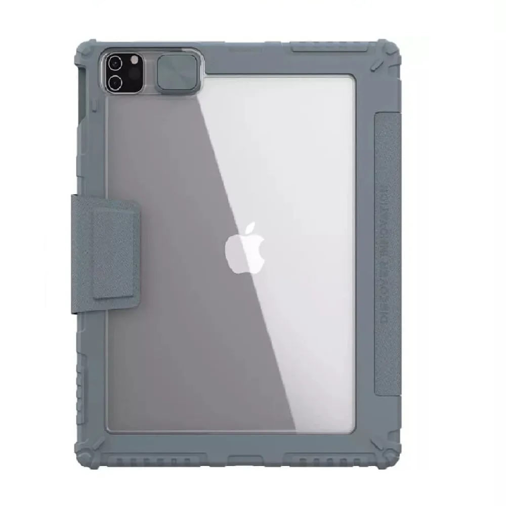 Bumper Nillkin Leather Case Pro para Apple IPad Pro 12.9 (2020,2021,2022) Gris