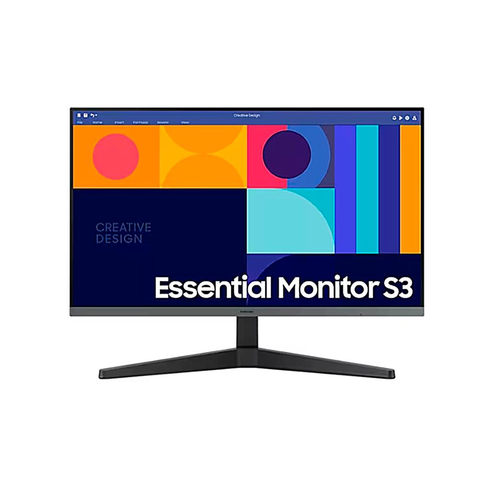 MONITOR SAMSUNG ESSENTIAL S3 27"" (1920 X 1080)  FHD 100 HZ,4MS, IPS, HDMI P/N: LS27C330GALXPE