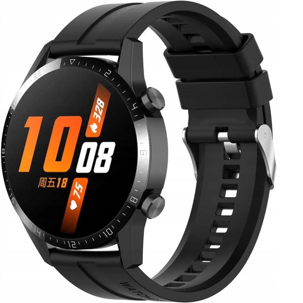 Correa deportiva agujeros para huawei gt2 e negro