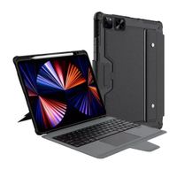 Case nillkin con teclado ipad air 13 2024 Negro