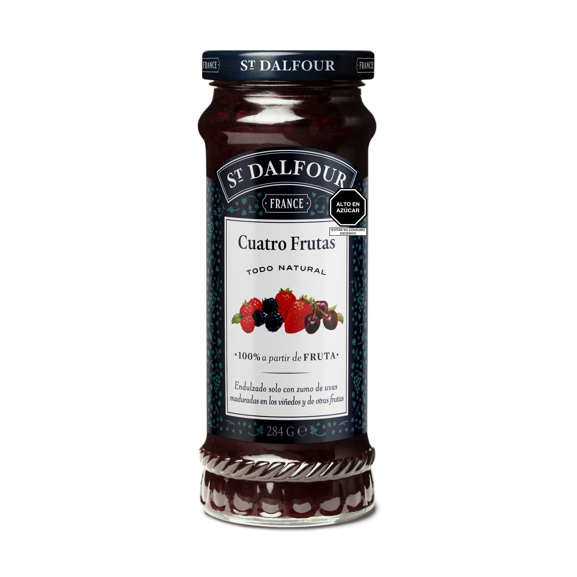 Mermelada Cuatro Frutas ST. DALFOUR Frasco 284g