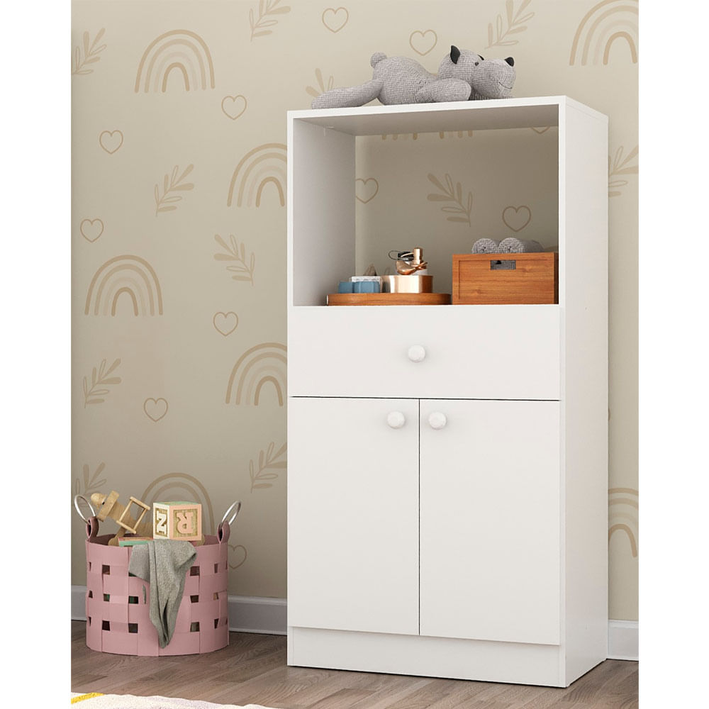Cómoda VIVA HOME 2 Puertas 1 Cajon Bl