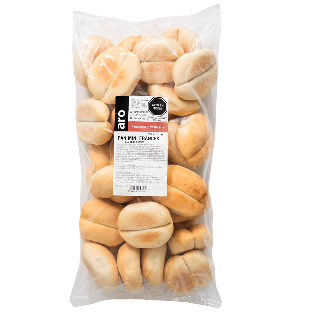 Pan Mini Francés ARO Bolsa 1kg