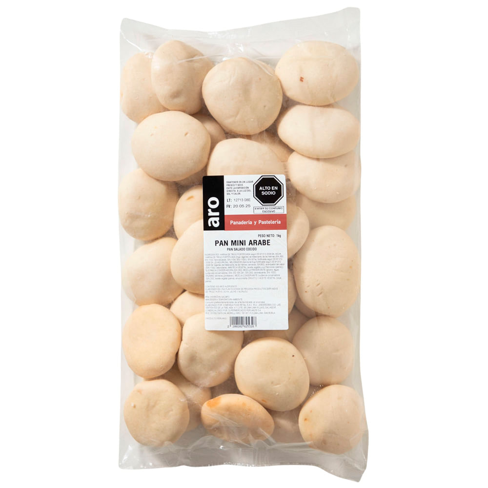 Pan Mini Árabe ARO Bolsa 1kg
